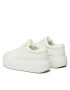 Calvin Klein Сникърси Bubble Cupsole Lace Up HW0HW01432 Бял - Pepit.bg