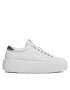 Calvin Klein Сникърси Bubble Cupsole Lace Up HW0HW01861 Бял - Pepit.bg