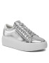 Calvin Klein Сникърси Bubble Cupsole Lace Up Metallic HW0HW02008 Бял - Pepit.bg