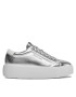 Calvin Klein Сникърси Bubble Cupsole Lace Up Metallic HW0HW02008 Бял - Pepit.bg