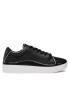 Calvin Klein Сникърси Cupsole Wave Lace Up HW0HW01349 Черен - Pepit.bg