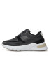 Calvin Klein Сникърси Elevated Runner - Mono Mix HW0HW01869 Черен - Pepit.bg