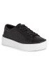 Calvin Klein Сникърси Flatform Cupsole Lace Up-Epi Mn HW0HW01670 Черен - Pepit.bg