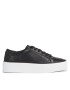 Calvin Klein Сникърси Flatform Cupsole Lace Up-Epi Mn HW0HW01670 Черен - Pepit.bg