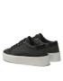 Calvin Klein Сникърси Flatform Cupsole Lace Up- Mono HW0HW01420 Черен - Pepit.bg