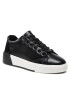 Calvin Klein Сникърси Heel Cupsole Lace Up-Lth Mix HW0HW01209 Черен - Pepit.bg