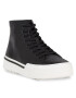 Calvin Klein Сникърси High Top Lace Up HM0HM01165 Черен - Pepit.bg