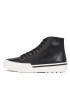 Calvin Klein Сникърси High Top Lace Up HM0HM01165 Черен - Pepit.bg