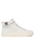 Calvin Klein Сникърси High Top Lace Up W/Plaque HM0HM00973 Бял - Pepit.bg