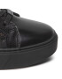 Calvin Klein Сникърси High Top Lace Up W/Zip Mono HM0HM00283 Черен - Pepit.bg