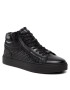 Calvin Klein Сникърси High Top Lace Up W/Zip Mono HM0HM00283 Черен - Pepit.bg