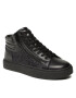 Calvin Klein Сникърси High Top Lace Up W/Zip Mono HM0HM01046 Черен - Pepit.bg