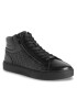 Calvin Klein Сникърси High Top Lace Up W/Zip Mono HM0HM01180 Черен - Pepit.bg