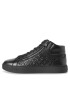 Calvin Klein Сникърси High Top Lace Up W/Zip Mono HM0HM01180 Черен - Pepit.bg