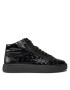 Calvin Klein Сникърси High Top Lace Up W/Zip Mono HM0HM01276 Черен - Pepit.bg