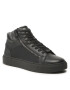 Calvin Klein Сникърси High Top Lace Up W/Zip Mono Jq HM0HM01014 Черен - Pepit.bg