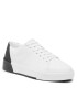 Calvin Klein Сникърси Low Lace Up Lth Mono HM0HM01236 Бял - Pepit.bg