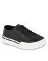 Calvin Klein Сникърси Low Top Lace Up HM0HM01177 Черен - Pepit.bg