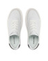 Calvin Klein Сникърси Low Top Lace Up Knit HM0HM00350 Бял - Pepit.bg