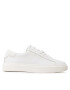 Calvin Klein Сникърси Low Top Lace Up Lth HM0HM00861 Бял - Pepit.bg