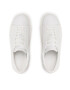 Calvin Klein Сникърси Low Top Lace Up Lth HM0HM00861 Бял - Pepit.bg