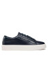 Calvin Klein Сникърси Low Top Lace Up Lth HM0HM00861 Тъмносин - Pepit.bg