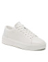 Calvin Klein Сникърси Low Top Lace Up Lth HM0HM00930 Бял - Pepit.bg