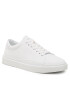 Calvin Klein Сникърси Low Top Lace Up Lth HM0HM01051 Бял - Pepit.bg