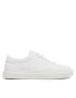 Calvin Klein Сникърси Low Top Lace Up Lth HM0HM01051 Бял - Pepit.bg