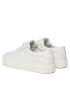 Calvin Klein Сникърси Low Top Lace Up Lth HM0HM01055 Бял - Pepit.bg