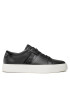 Calvin Klein Сникърси Low Top Lace Up Lth HM0HM01055 Черен - Pepit.bg