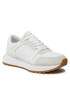 Calvin Klein Сникърси Low Top Lace Up Mix HM0HM00853 Бял - Pepit.bg