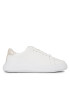 Calvin Klein Сникърси Raised Cupsole Lace Up HW0HW01668 Бял - Pepit.bg