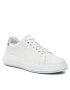 Calvin Klein Сникърси Raised Cupsole Lace Up Lth Bt HW0HW02005 Бял - Pepit.bg