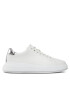 Calvin Klein Сникърси Raised Cupsole Lace Up Lth Bt HW0HW02005 Бял - Pepit.bg