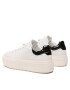 Calvin Klein Сникърси Squared Flatform Cupsole Lace Up HW0HW01775 Бял - Pepit.bg