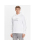 Calvin Klein Суитшърт Contrast Line Logo K10K111569 Бял Regular Fit - Pepit.bg