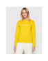 Calvin Klein Суитшърт Core Logo K20K202157 Жълт Regular Fit - Pepit.bg