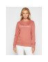 Calvin Klein Суитшърт Core Logo Ls K20K202157 Розов Regular Fit - Pepit.bg