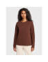 Calvin Klein Суитшърт Essential K20K204126 Кафяв Regular Fit - Pepit.bg