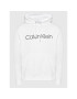 Calvin Klein Суитшърт Logo K10K104060 Бял Regular Fit - Pepit.bg