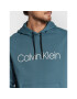 Calvin Klein Суитшърт Logo K10K107033 Зелен Regular Fit - Pepit.bg