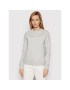 Calvin Klein Суитшърт Ls Core Logo K20K202157 Сив Regular Fit - Pepit.bg