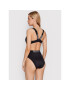 Calvin Klein Swimwear Бански костюм Cut Out KW0KW01653 Черен - Pepit.bg