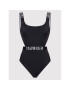 Calvin Klein Swimwear Бански костюм Cut Out KW0KW01653 Черен - Pepit.bg