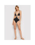 Calvin Klein Swimwear Бански костюм Cut Out One Piece KW0KW01276 Черен - Pepit.bg