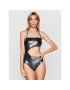 Calvin Klein Swimwear Бански костюм KW0KW01262 Сребрист - Pepit.bg