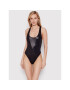 Calvin Klein Swimwear Бански костюм KW0KW01651 Черен - Pepit.bg