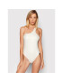 Calvin Klein Swimwear Бански костюм Core Essentials KW0KW01540 Бял - Pepit.bg