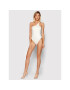 Calvin Klein Swimwear Бански костюм Core Essentials KW0KW01540 Бял - Pepit.bg